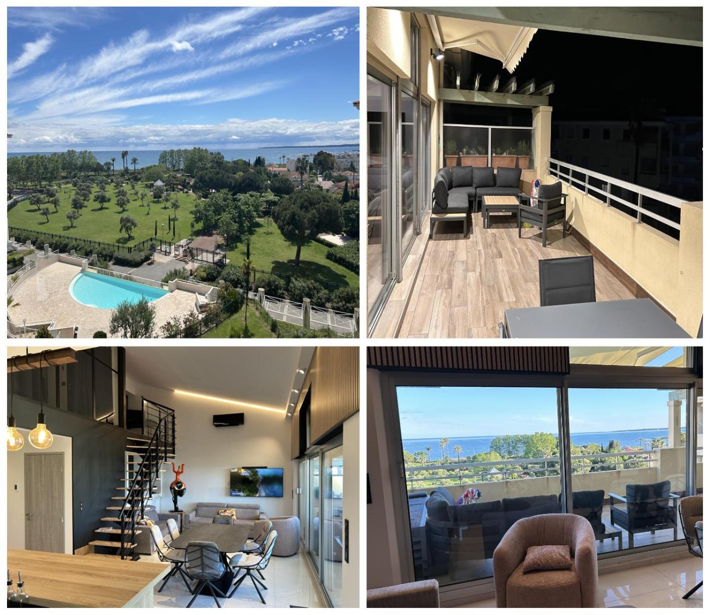 Duplex Villa Les Pins 89M2 Et Terrasse 30M2 Antibes Exteriör bild